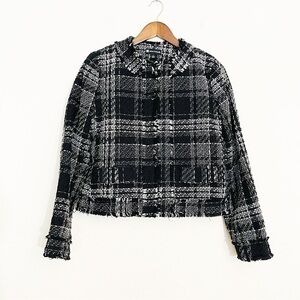 Valerie Bertinelli Women Tweed Jacket Size Small